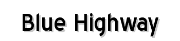 Blue-Highway font